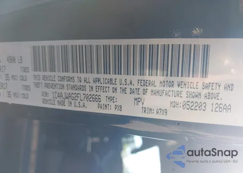 2015 Jeep Wrangler Sport из США, поврежденный, VIN 1C4AJWAG2FL702666